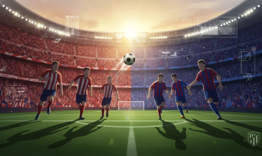 İspanya’da Devlerin Savaşı: Atletico Madrid Barcelona’yı Konuk Ediyor