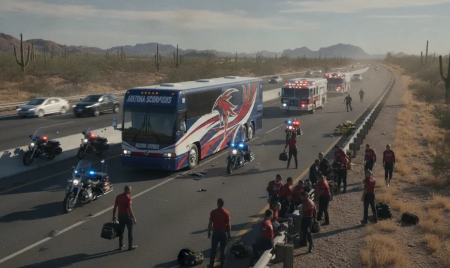 Millilerin Arizona Yolculuğunda Beklenmedik Emniyet Kazası